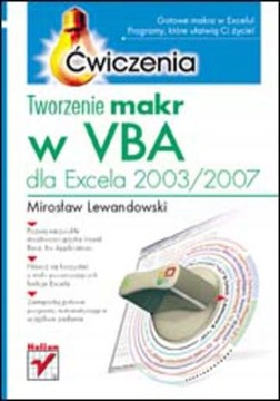 Tworzenie makr w VBA dla Excela 2003/2007
