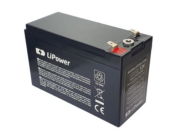 Литий-ионный аккумулятор LiPower 17,5 Ач 12 В, зарядное устройство 2 А