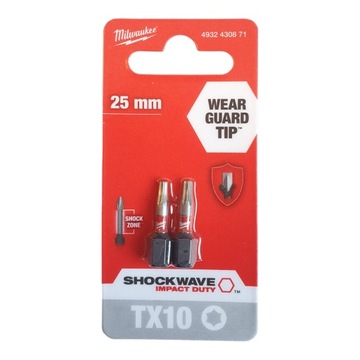 Milwaukee Bit Końcówka udarowa Shockwave Thorx TX10x25mm