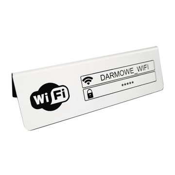 Winietka Tabliczka informacyjna na stół - grawer