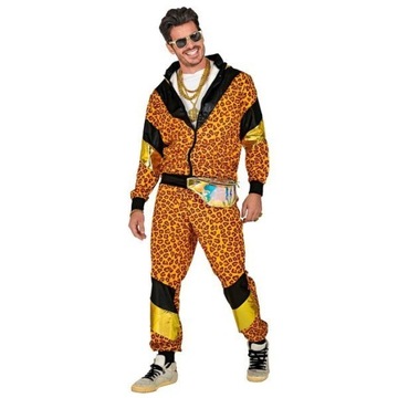 СПОРТИВНЫЙ КОСТЮМ ОРАНЖЕВЫЙ LEOPHER DISCO 1980-е XL