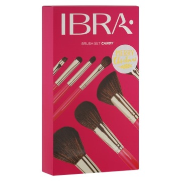Zestaw pędzli do makijażu Candy Ibra Makeup