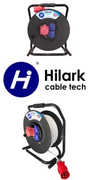 Удлинительный кабель ПВХ 16A 5x2,5 30м OWY H05VVF белый