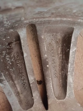 KOLO REZERVY ALU 17 225/60/17 5X114.3 ET48 HYUNDAI IX35 2011 ROK