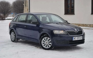 Skoda Rapid II Spaceback 1.2 TSI 90KM 2017 Skoda RAPID GWARANCJA, Salon PL, 2017, 1.2 BenzynaLPG, Ladnie utrzymana, zdjęcie 1