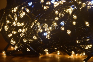 НАРУЖНЫЕ РОЖДЕСТВЕНСКИЕ ОГНИ 500 LED ПОСТОЯННЫЙ + ВСПЫШКА