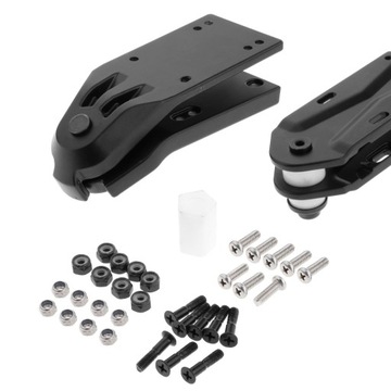 Surf Skate Trucks, алюминий, 6,25 дюйма, высокопроизводительная доска для серфинга, черный цвет
