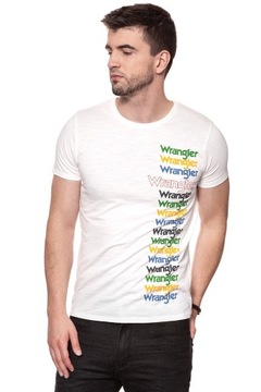 Męska koszulka t-shirt Wrangler FESTIVAL TEE S