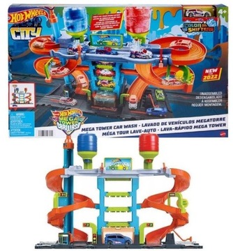 HOT WHEELS CITY ZAKRĘCONA MEGAMYJNIA HDP05