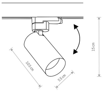 NOWODVORSKI 10239 CTLS MONO RAIL ОТРАЖАТЕЛЬ