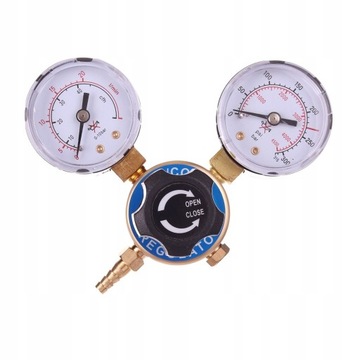 ARGON CO2 MIX MIG MAG TIG ЦИЛИНДРОВЫЙ РЕДУКТОР 2xMANOMET