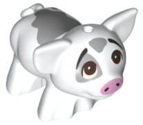 Lego Pua biała świnka świnia Vaiana 28318pb03