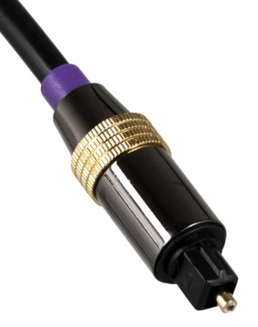 KABEL OPTYCZNY PRZEWÓD TOSLINK T-T DIGITAL AUDIO SPDIF HQ GRUBY 3M LIBOX