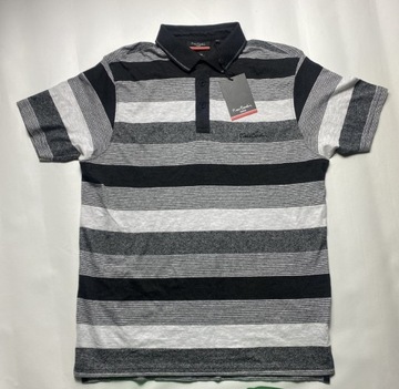 Pierre Cardin PARIS oryginalne POLO w paski rozmiar L