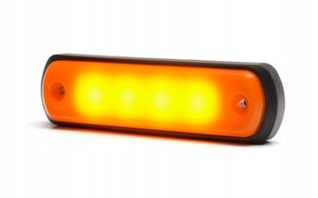 Światło obrysowe pomarańczowe obrysówka lampka LED