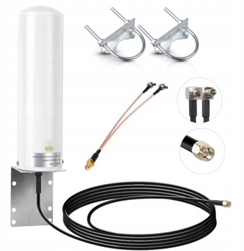 ANTENA ZEWNĘTRZNA DO ROUTERA MODEMU LTE 4G 15-18dbi