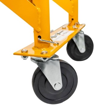 Транспортная тележка МЫНАРКА 2в1 РАСШИРЯЕМАЯ складская тачка 250КГ Мега-М