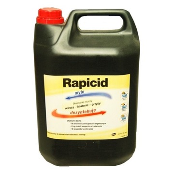 Skuteczna dezynfekcja Rapicid 5 l