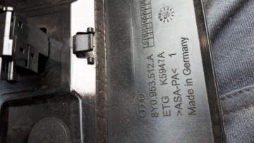 A3 8Y КРЫШКА КОРПУСА КОЛОНКИ 8Y0953512A