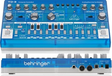 Behringer TD-3-BB — аналоговый синтезатор басовых линий.
