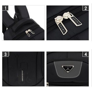 РЮКЗАК МУЖСКОЙ ЖЕНСКИЙ ДЛЯ РАБОТЫ РЮКЗАК CITY XXL БОЛЬШОЙ Черный 30л