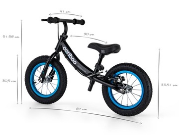 Беговел CARIBOO ADVENTURE с надувными колесами