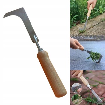 Инструмент для удаления сорняков с тротуарной плитки Серп