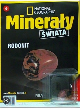 MINERAŁY ŚWIATA nr 9 Rodonit + kamień