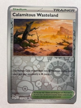 Paldea Evolved reverse 175/193 Calamitou Wasteland
