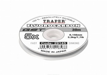 Traper Fluorocarbon GST 6X 0.137mm