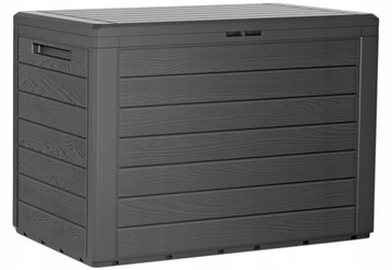 Садовый ящик Woodebox 190л антрацит