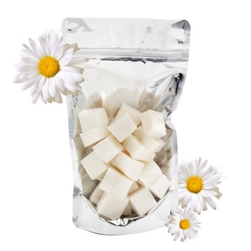 Baza Mydlana Glicerynowa Krojona w Kostce 100% Naturalna Bez SLS Biała 200g