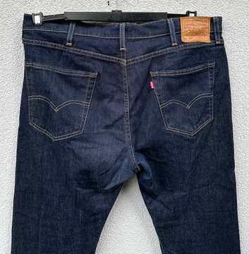 Levis Lot 502 premium W38 L34 granatowe spodnie jeansowe Levi’s strauss