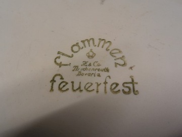 TIRSCHENREUTH FLAMMEN Naczynie żaroodporne