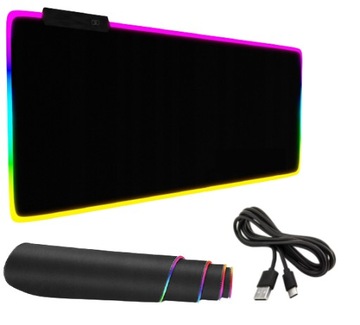 GAMINGOWA Podkładka pod mysz LED USB 80x30 (I148)