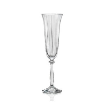 Kieliszki do szampana Bohemia Angela optic przezroczysty 190ml 6 szt.