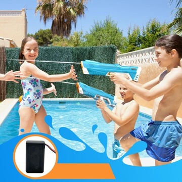 ЭЛЕКТРИЧЕСКИЙ ВОДЯНОЙ ПИСТОЛЕТ ДЛЯ ДЕТЕЙ, ЗАРЯДКА от USB