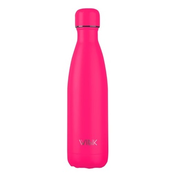 WINK Bottle, Butelka termiczna NEON PINK, bez BPA