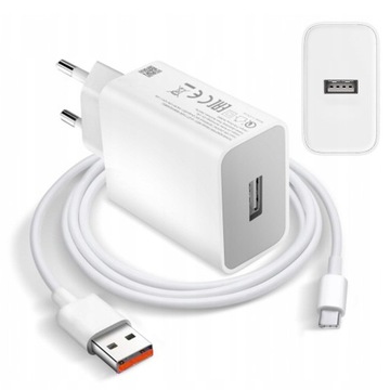SZYBKA ŁADOWARKA DO TELEFONU PD CUBE 22,5W ZASILANIE USB-C WTYCZKA EU