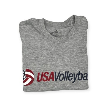 Мужская серая футболка ADIDAS VOLLEYBALL USA S