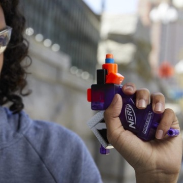 NERF MINECRAFT 2 X MICROSHOTS ENDER DRAGON I ELDER GUARDIAN F6127