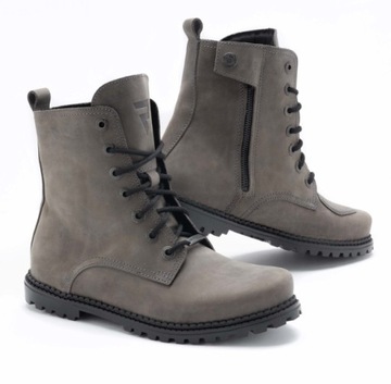 Buty motocyklowe skórzane Rebelhorn NOMAD dark grey 40