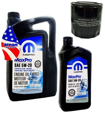 MOPAR 5W20 6L +FILTR 05281090AB