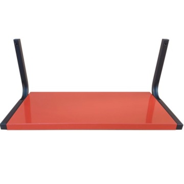 Kovová nástěnná police 55 cm PG1MCR samostatná dílna loft garáž