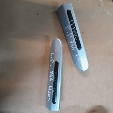 LISTWA BLOTNIKA PRAWA LEWA MERCEDES W203 KOD 744 KOMPLET