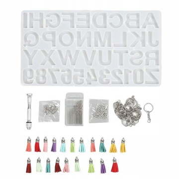 Набор силиконовых форм с гладкой поверхностью, большие подвески с кисточками своими руками