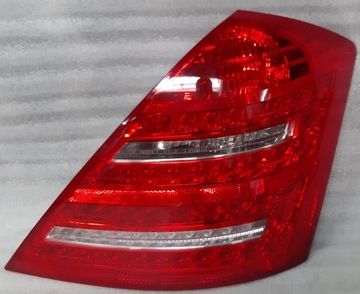 MERCEDES S-KLASA W221 LAMPA TYŁ TYLNA LIFT