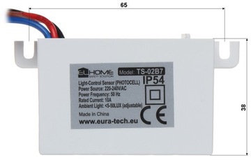 Датчик сумерек TS-02B7