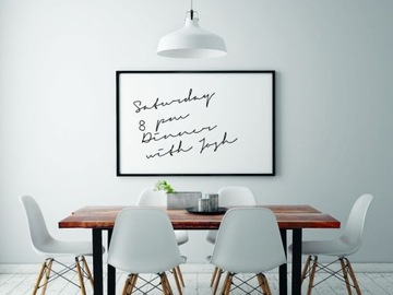 Доска для сухого стирания, белый маркер, свободный рулон