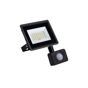 Halogen neutralny 1700 lm Naświetlacz LED GRUN 4000K 20W z czujnikiem ruchu